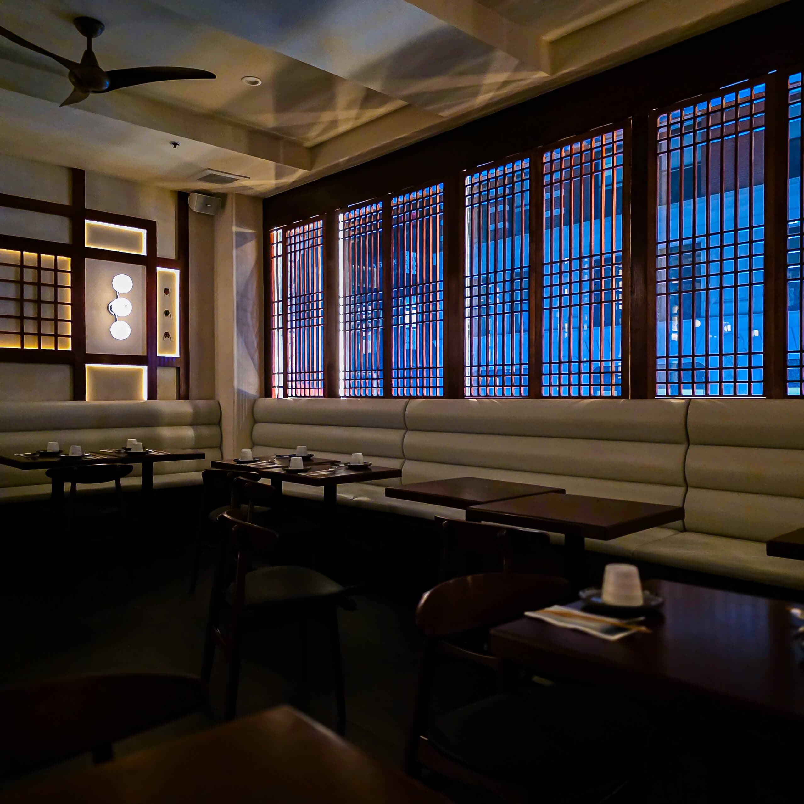TAL Bistro dining room and Korean hospitality atmosphere